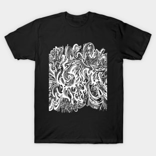 Abstract doodle art T-Shirt